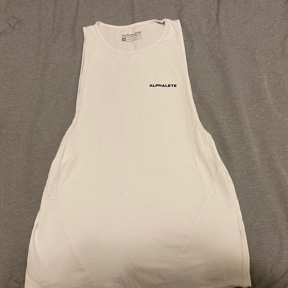 Alphalete cutoff Tee
